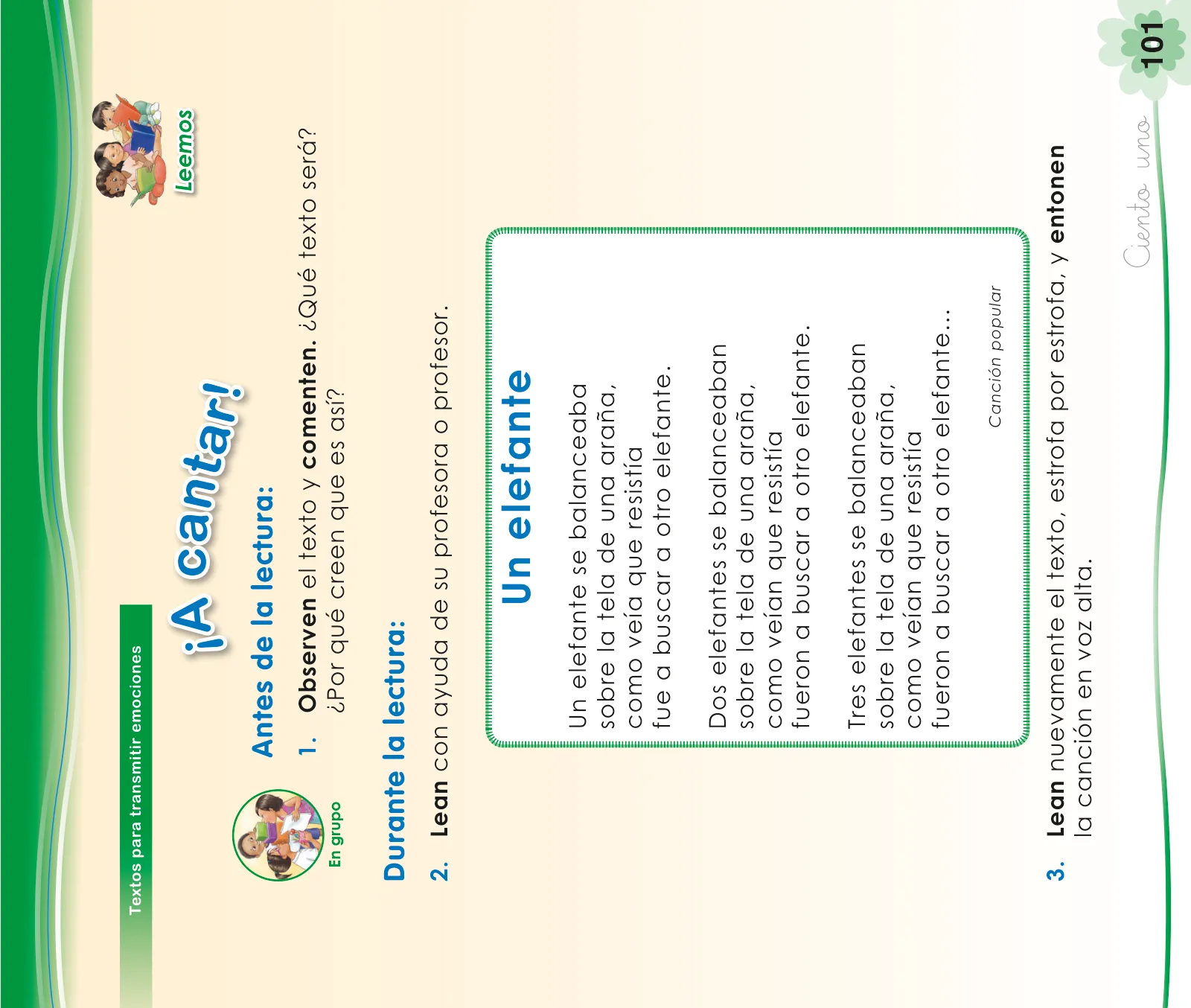 Miniatura página 103 de Comunicación 1 : cuaderno de trabajo para primer grado de Educación Primaria 2019 · 2019