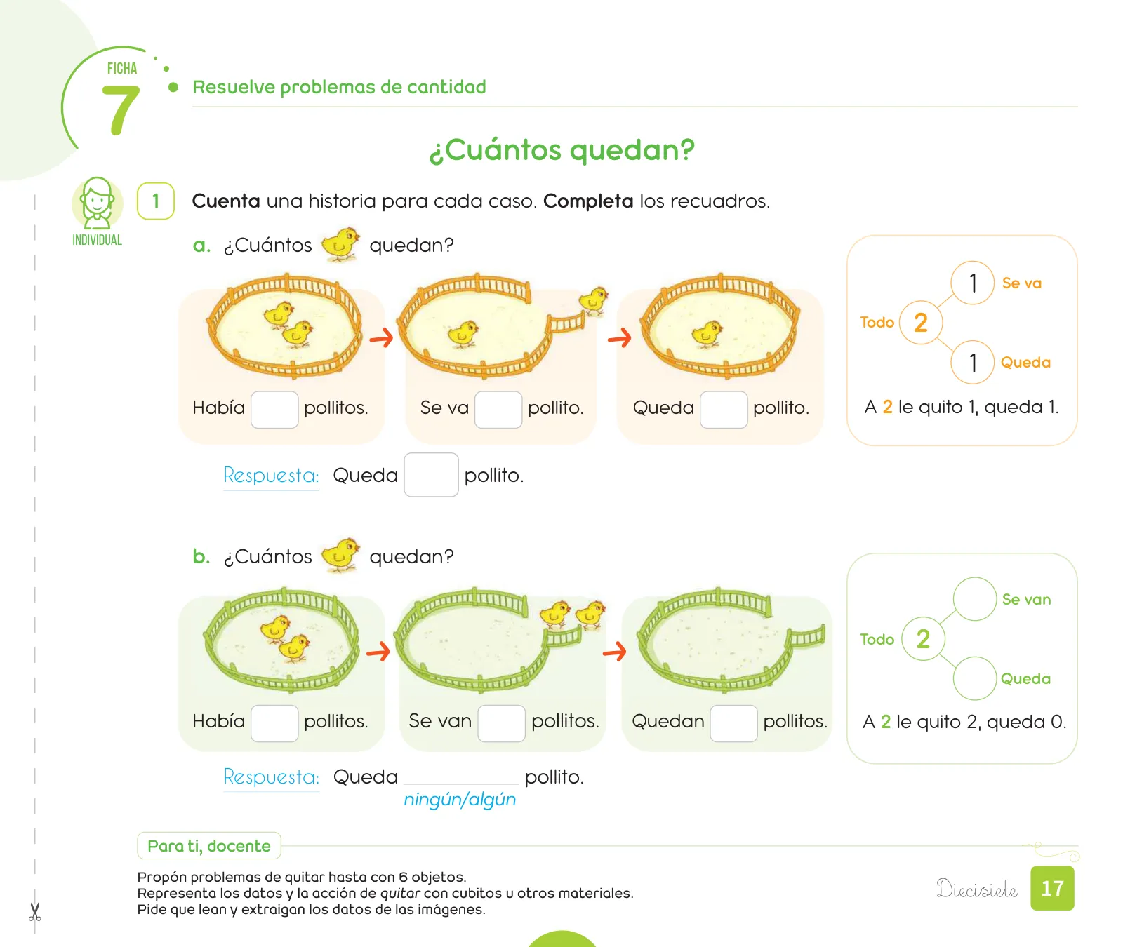 Miniatura página 19 de Cuadernillo de Matemática 1. Primer grado de Primaria · 2024