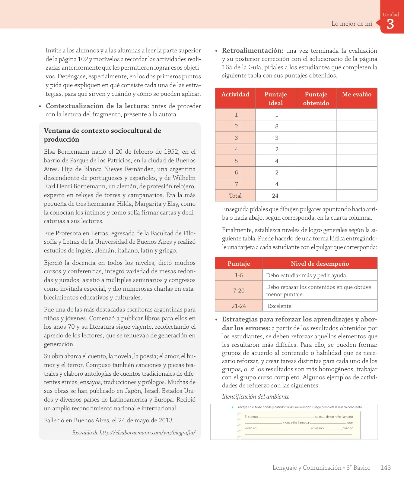 Página 223 de Lenguaje y Comunicación – Tercero Básico | Texto del Estudiante MINEDUC – Descargar PDF · 2024