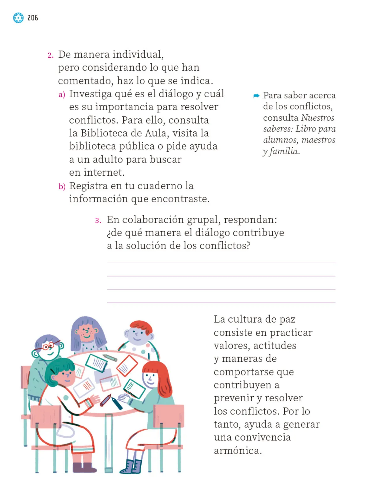 Miniatura página 207 de Proyectos Escolares.   Libro de Educación Primaria Grado 1°  Ciclo Escolar 2025 - 2026