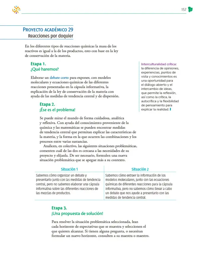 Página 158 de Colección Nanahuatzin. Nuestro libro de Proyectos. Tomo II. Libro de Educación Telesecundaria Grado 3° Ciclo Escolar 2025 - 2026
