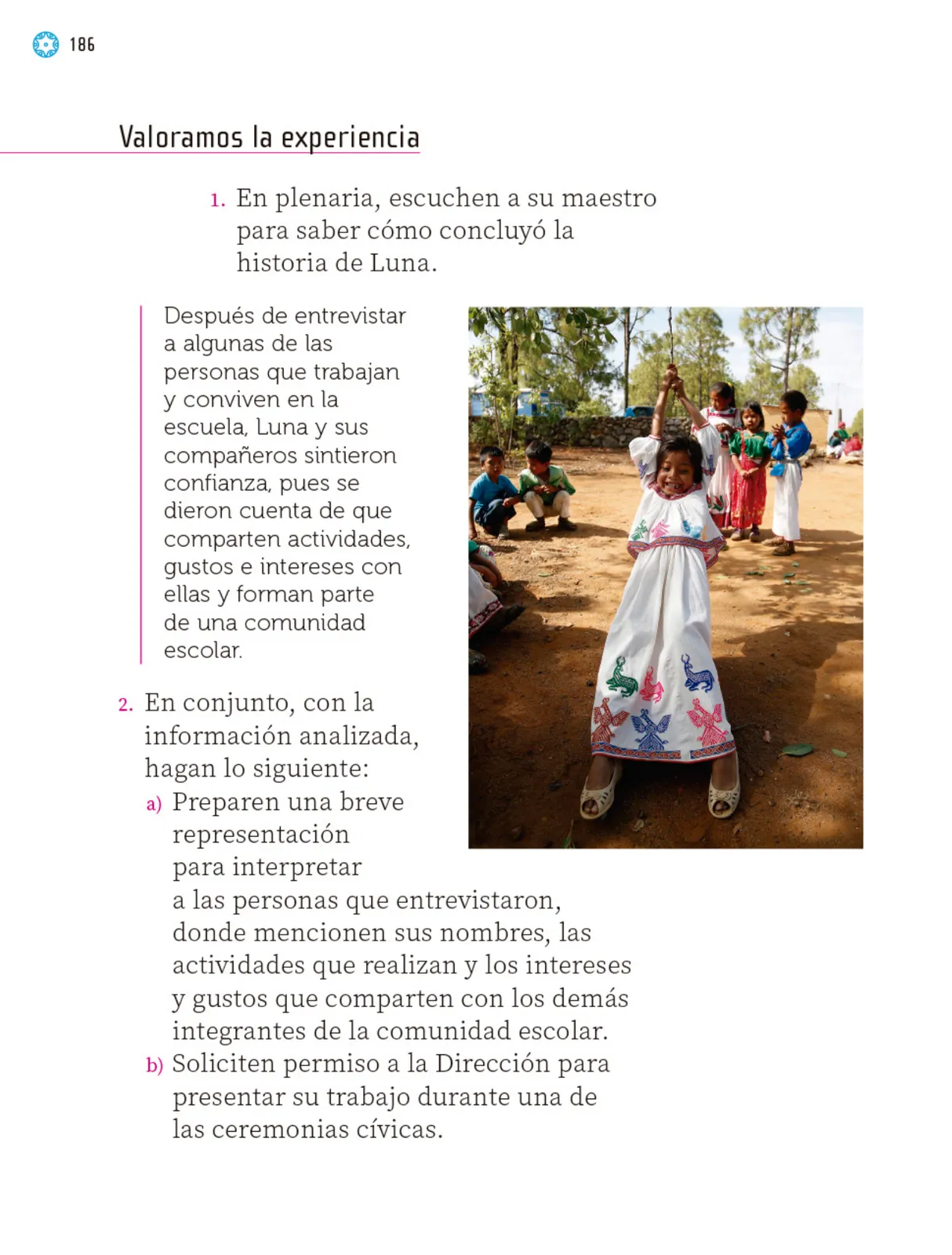 Página 187 de Proyectos Escolares.   Libro de Educación Primaria Grado 1°  Ciclo Escolar 2025 - 2026
