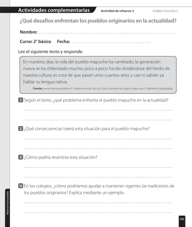 Página 159 de Historia, Geografía y Ciencias Sociales – Segundo Básico – Texto del Estudiante MINEDUC – Descargar PDF · 2024