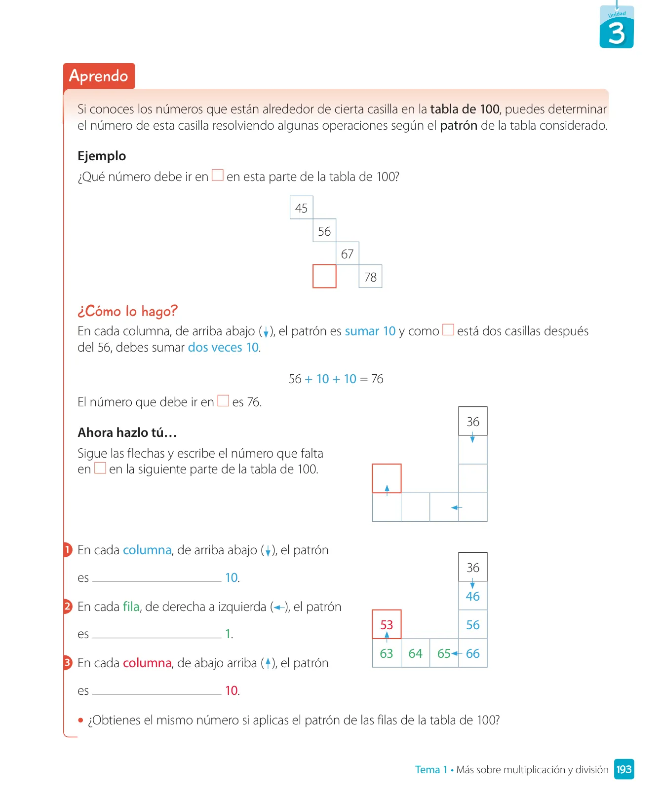 Página 195 de Matemática – Tercero Básico | Texto del Estudiante MINEDUC – Descargar PDF · 2024