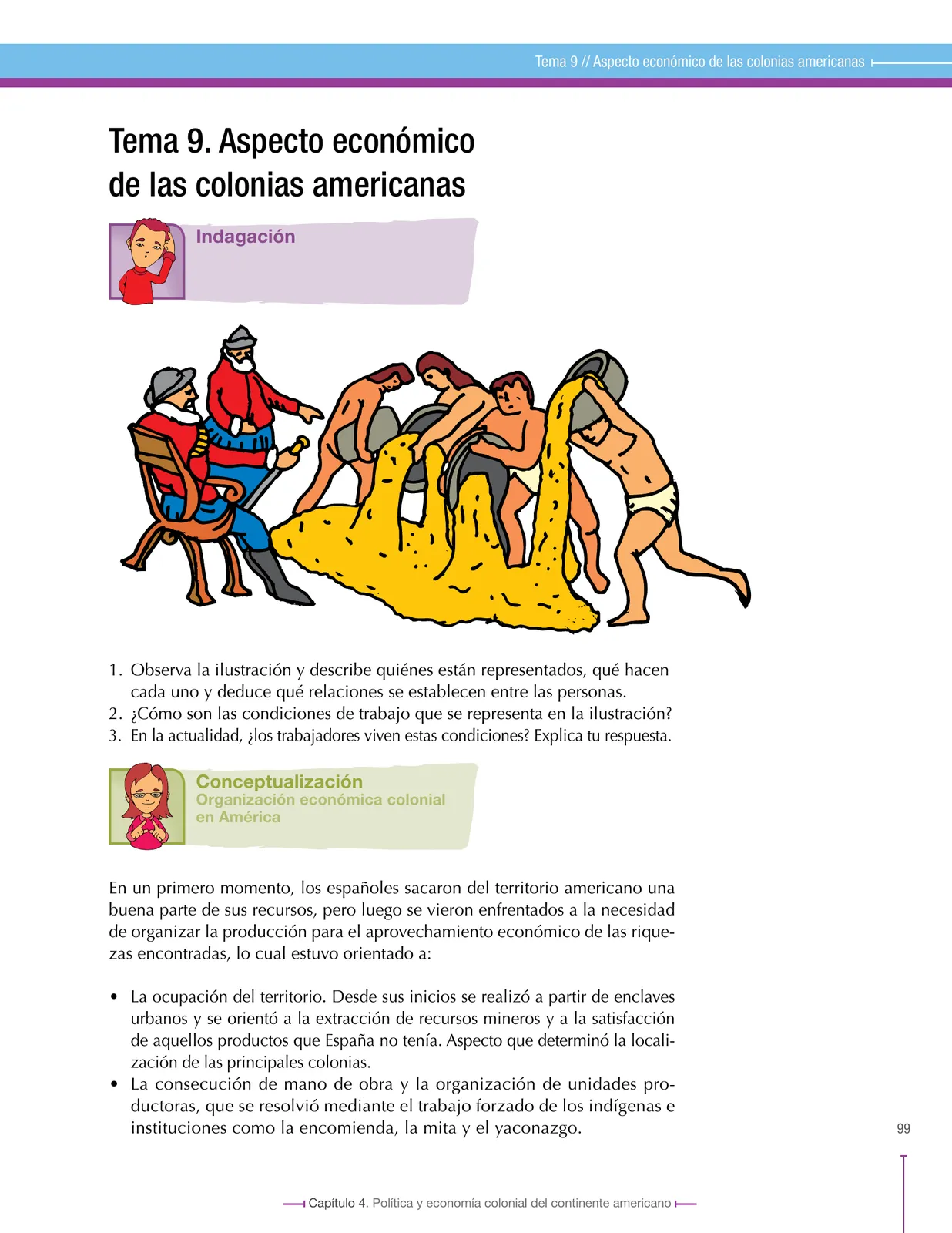 Página 99 de Ciencias Sociales 8° · Secundaria Activa