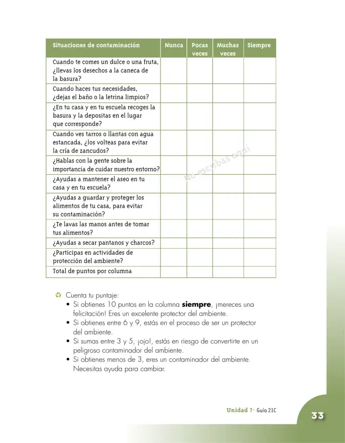 Página 33 de Ciencias Naturales 4° · Cartilla 03