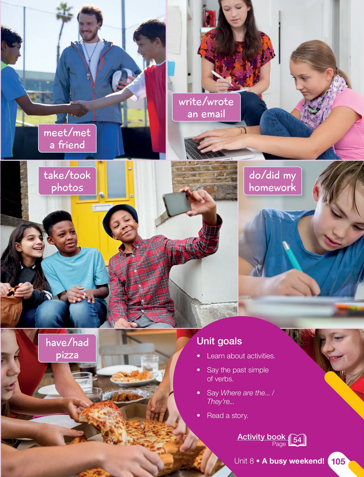 Página 107 de Inglés – Quinto Básico | Texto del Estudiante MINEDUC – Descargar PDF · 2024