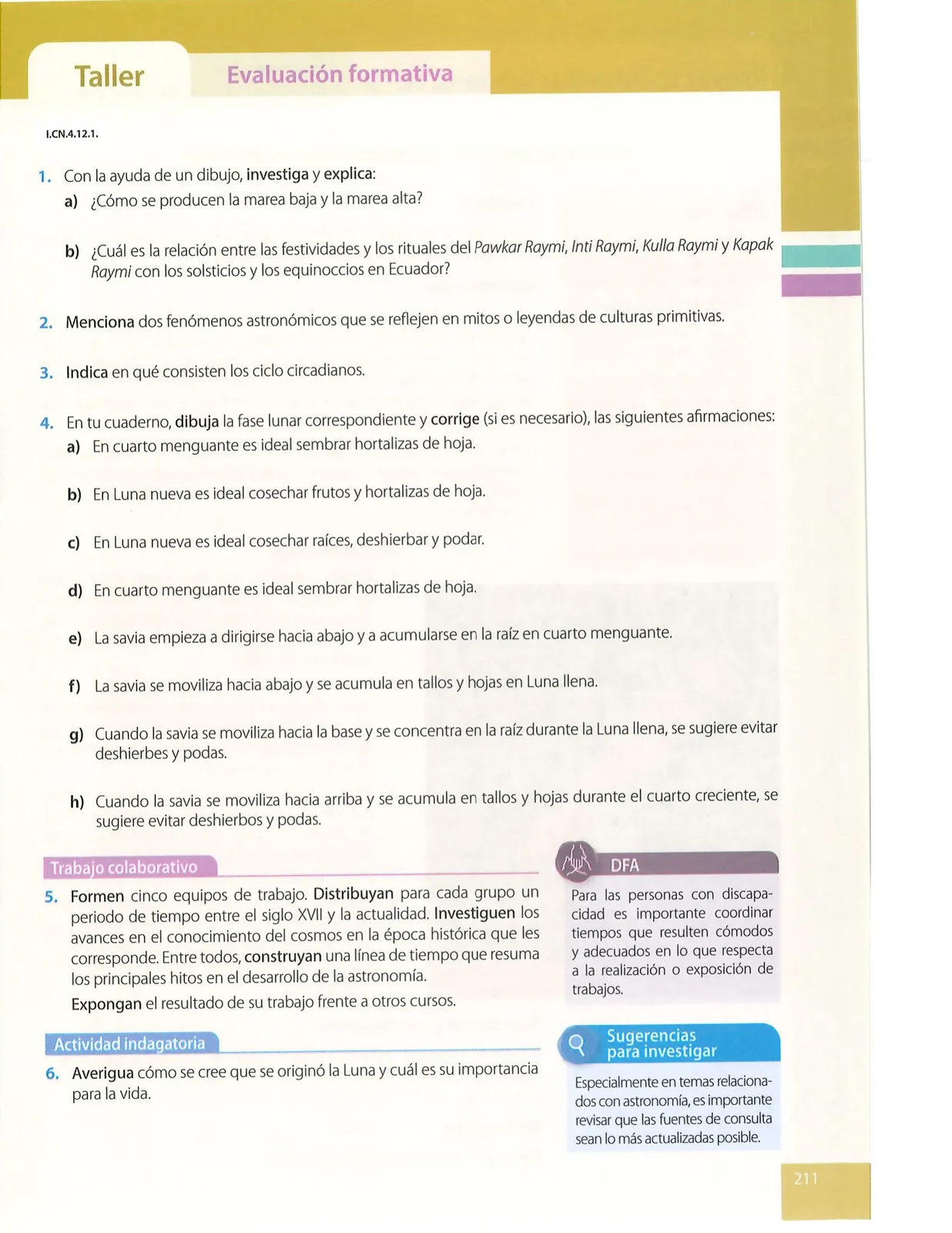 Página 210 de Ciencias Naturales · 8 EGB · 2025