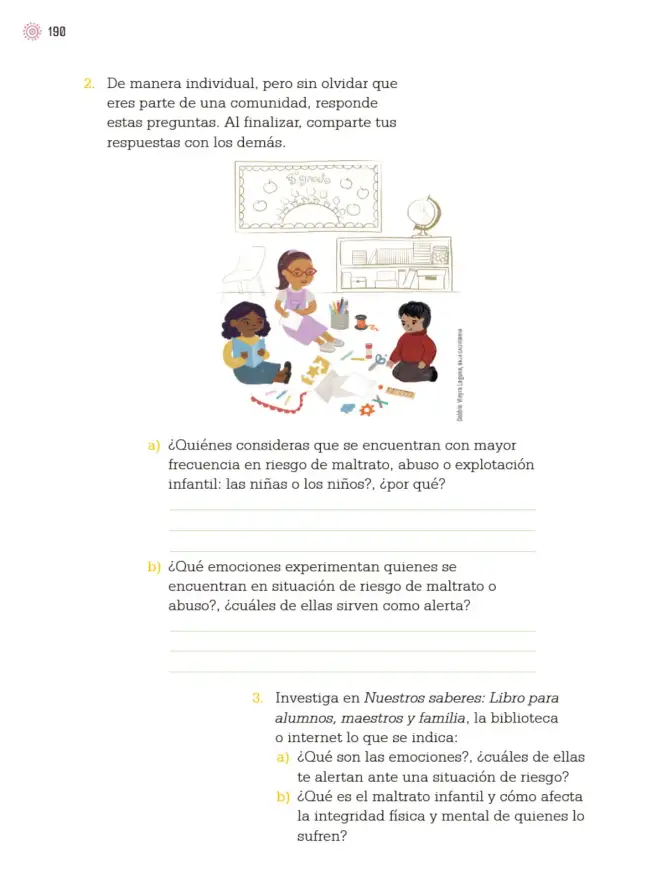 Página 193 de Proyectos de Aula. Libro de Educación Primaria Grado 3° Ciclo Escolar 2025 - 2026