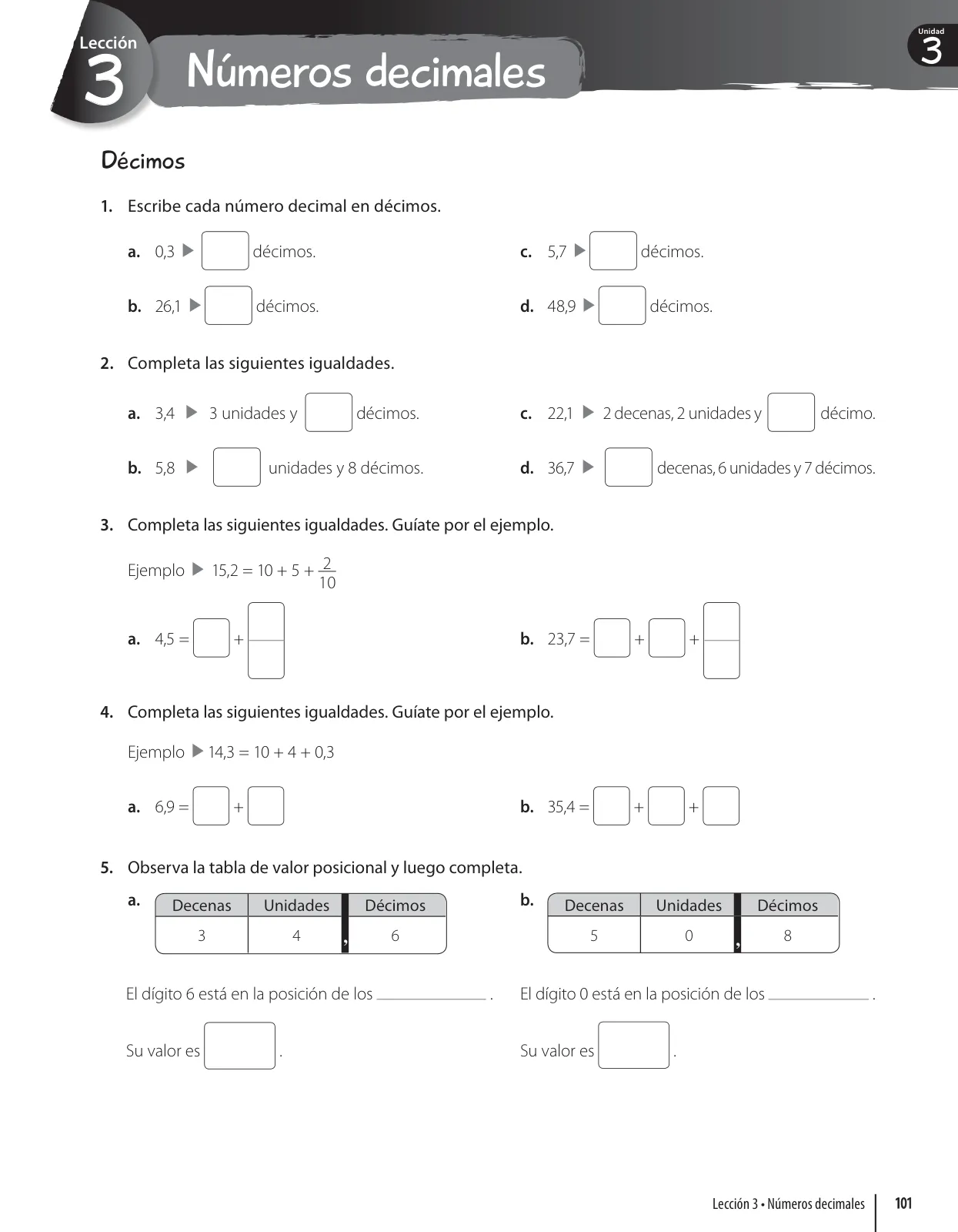 Miniatura página 103 de Matemática – Quinto Básico | Texto del Estudiante MINEDUC – Descargar PDF · 2024
