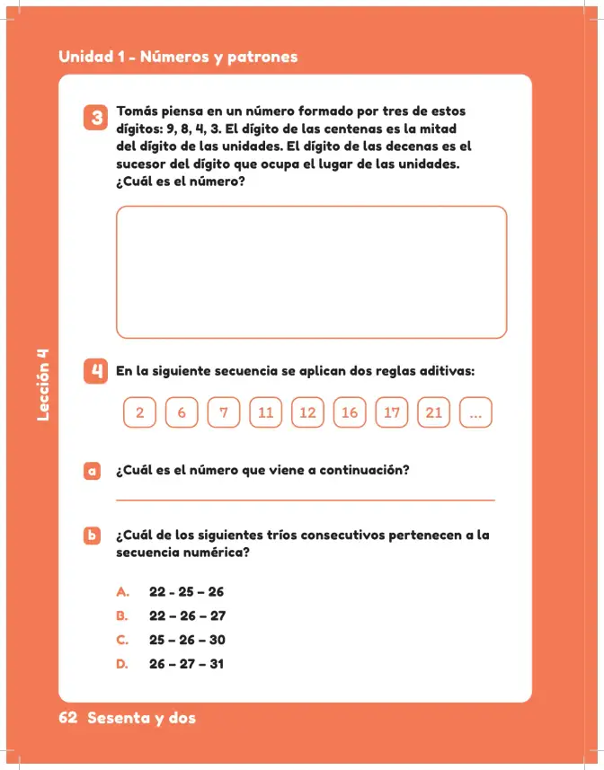 Página 64 de Sumo Primero – Tercero Básico | Texto del Estudiante MINEDUC – Descargar PDF · 2024