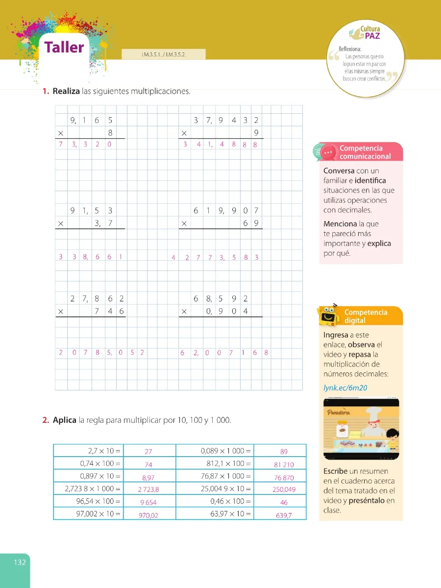 Miniatura página 134 de Matematica · 6 EGB · 2025