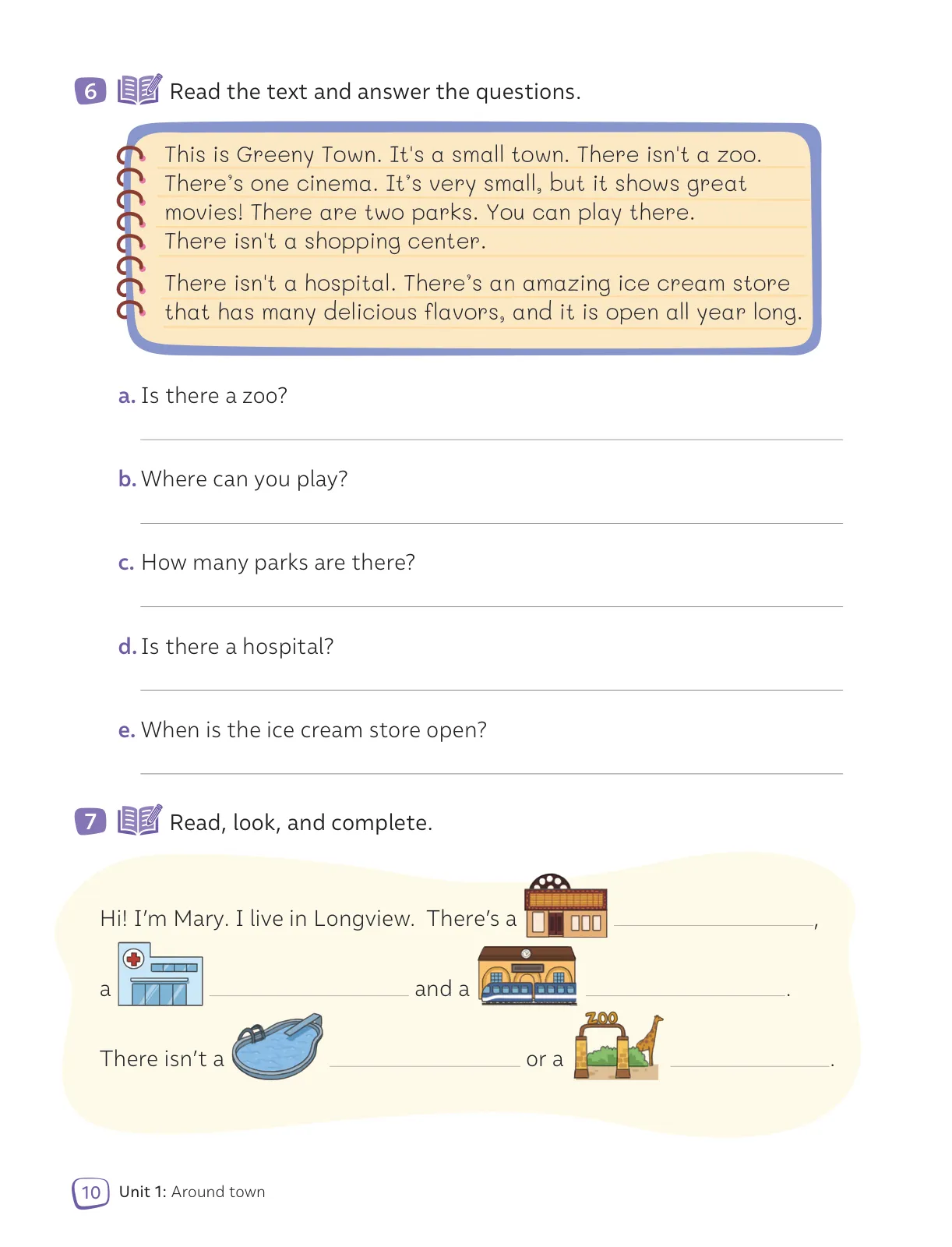 Miniatura página 12 de Inglés – Cuarto Básico | Texto del Estudiante MINEDUC – Descargar PDF · 2024
