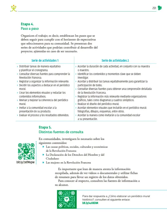 Página 202 de Colección Nanahuatzin. Nuestro libro de Proyectos. Tomo II. Libro de Educación Telesecundaria Grado 3° Ciclo Escolar 2025 - 2026