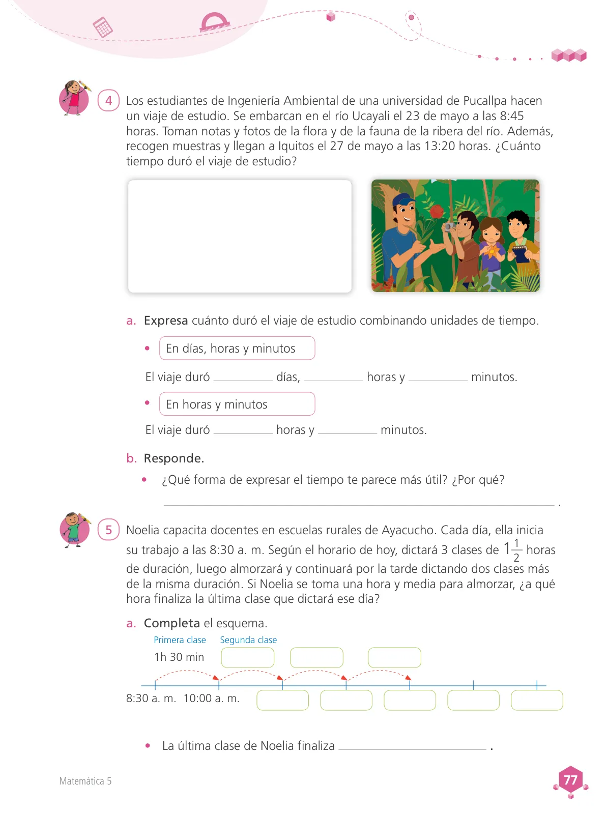 Miniatura página 78 de Matemática 5 : cuaderno de trabajo para quinto grado de Educación Primaria 2018 · 2018