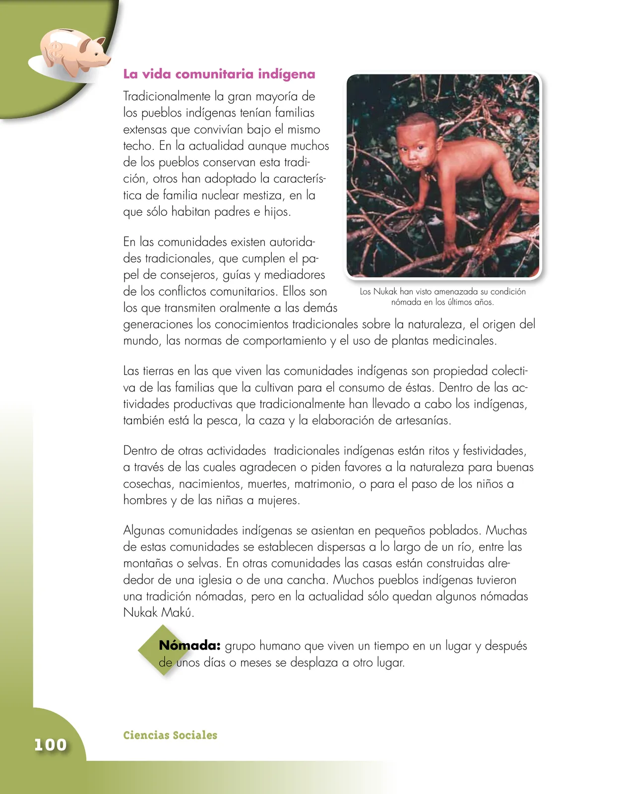 Página 100 de Ciencias Sociales 5° · Cartilla 01