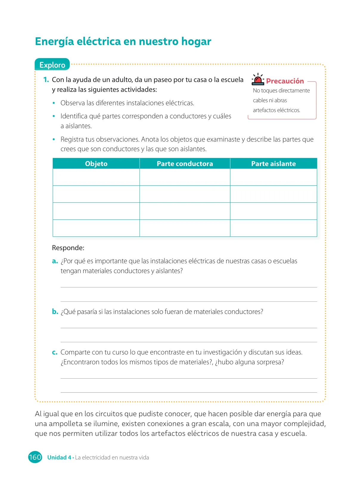Página 162 de Libro de Ciencias Naturales – Quinto Básico | Texto del Estudiante MINEDUC – Descargar PDF · 2024