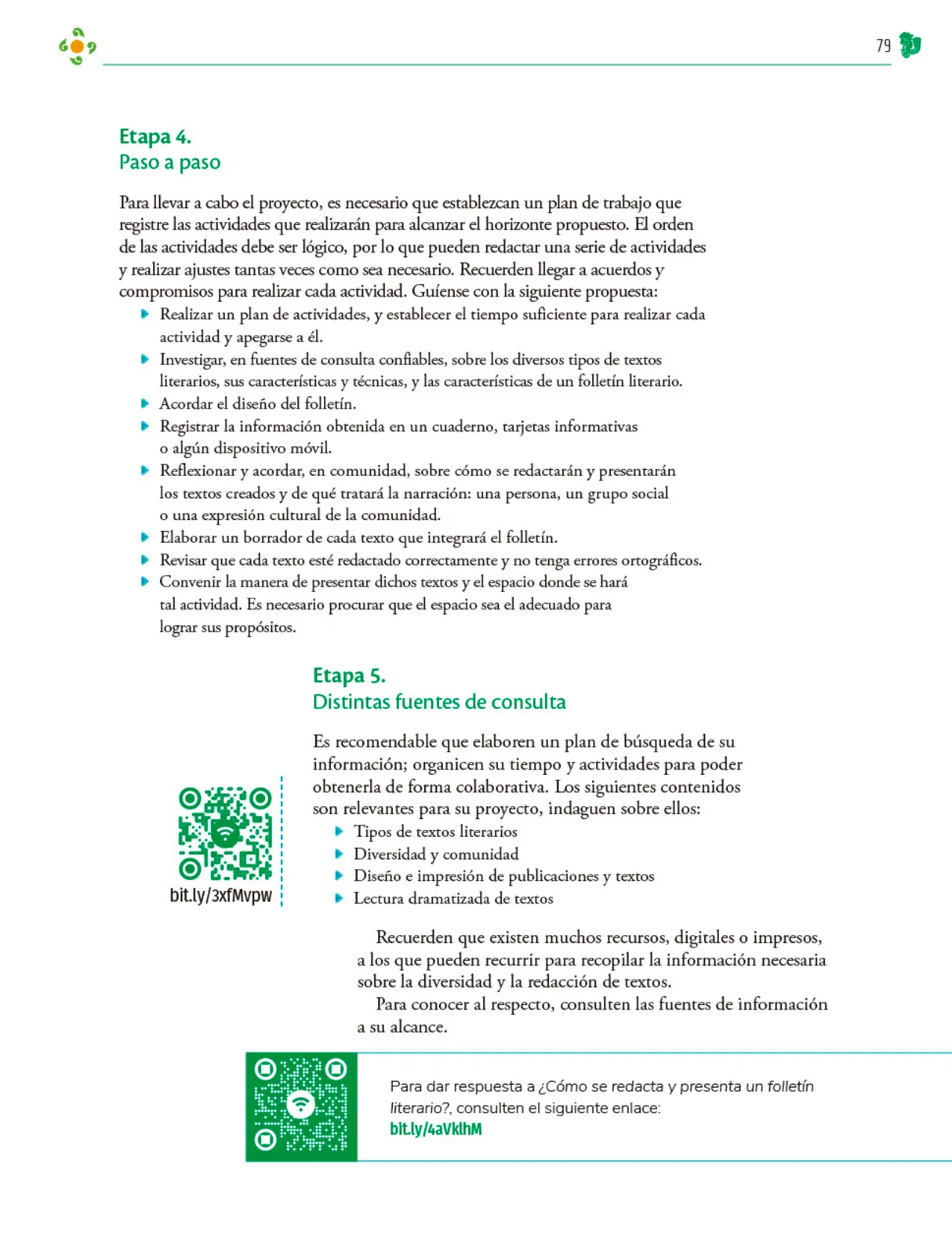 Miniatura página 80 de Colección Nanahuatzin. Nuestro libro de Proyectos.  Tomo III.  Libro de Educación Telesecundaria Grado 3°  Ciclo Escolar 2025 - 2026