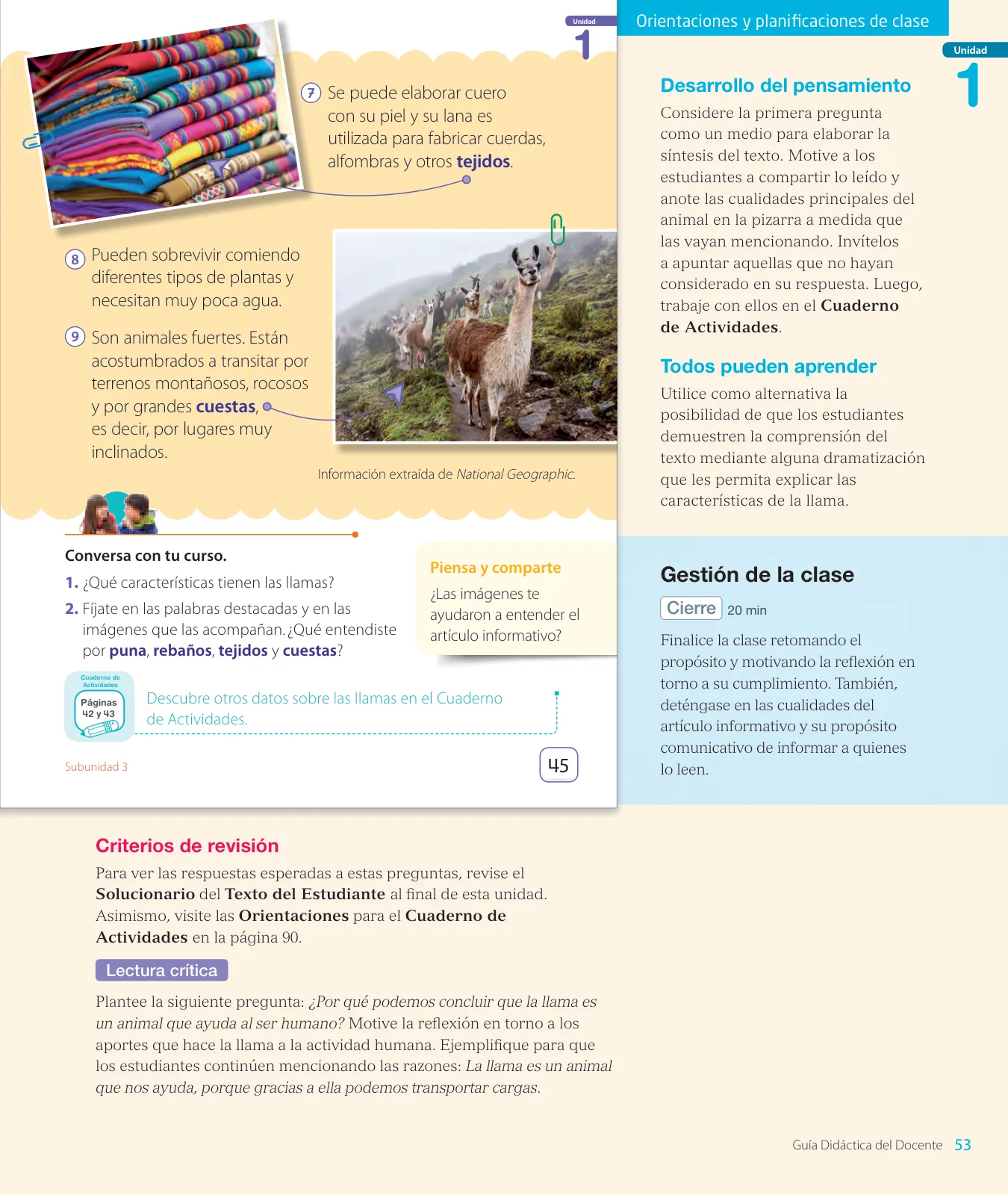 Página 55 de Lenguaje y Comunicación – Segundo Básico – Texto del Estudiante MINEDUC – Descargar PDF · 2024