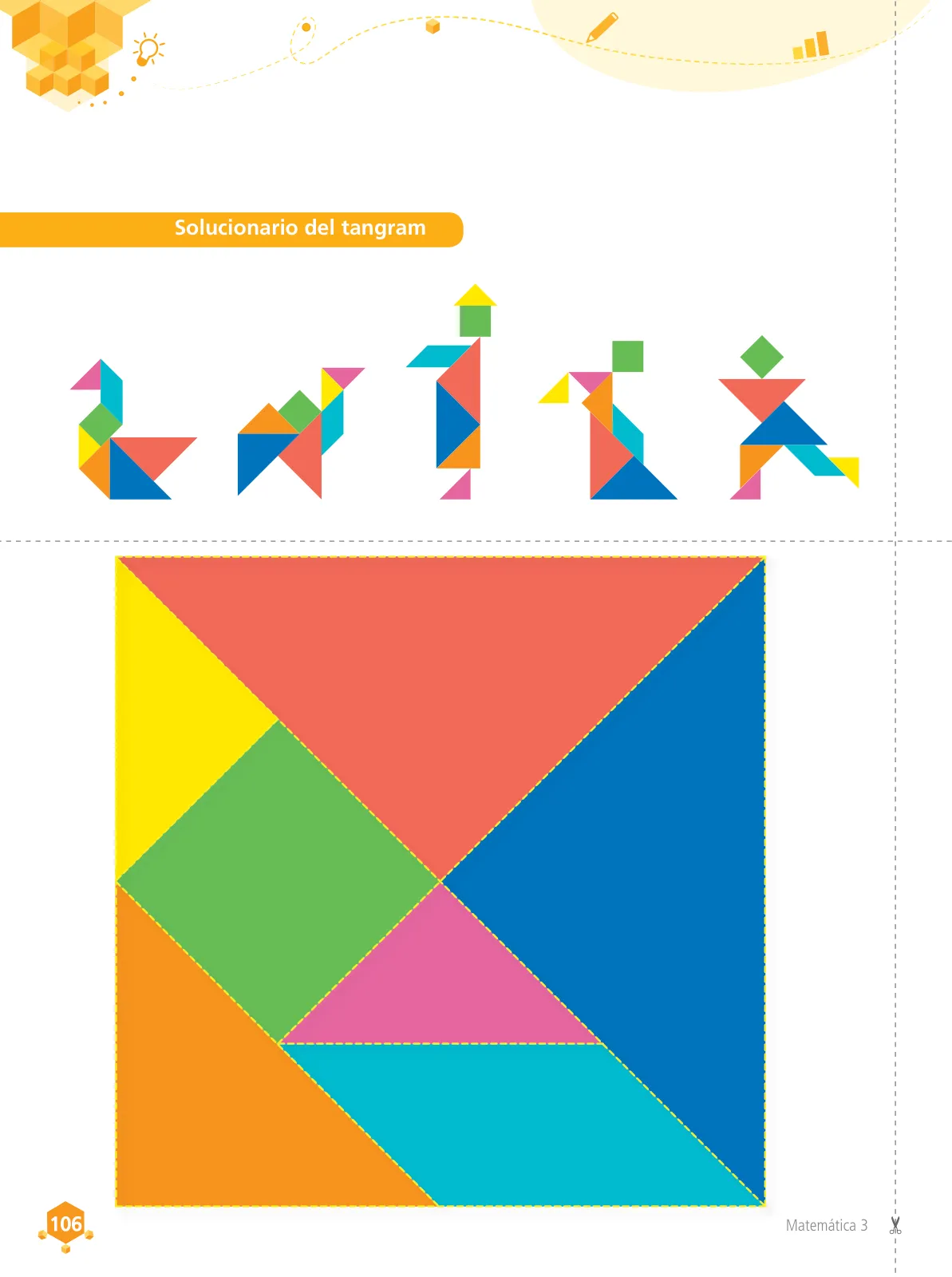 Miniatura página 108 de Matemática 3 : cuaderno de trabajo para tercer grado de Educación Primaria 2019 · 2019