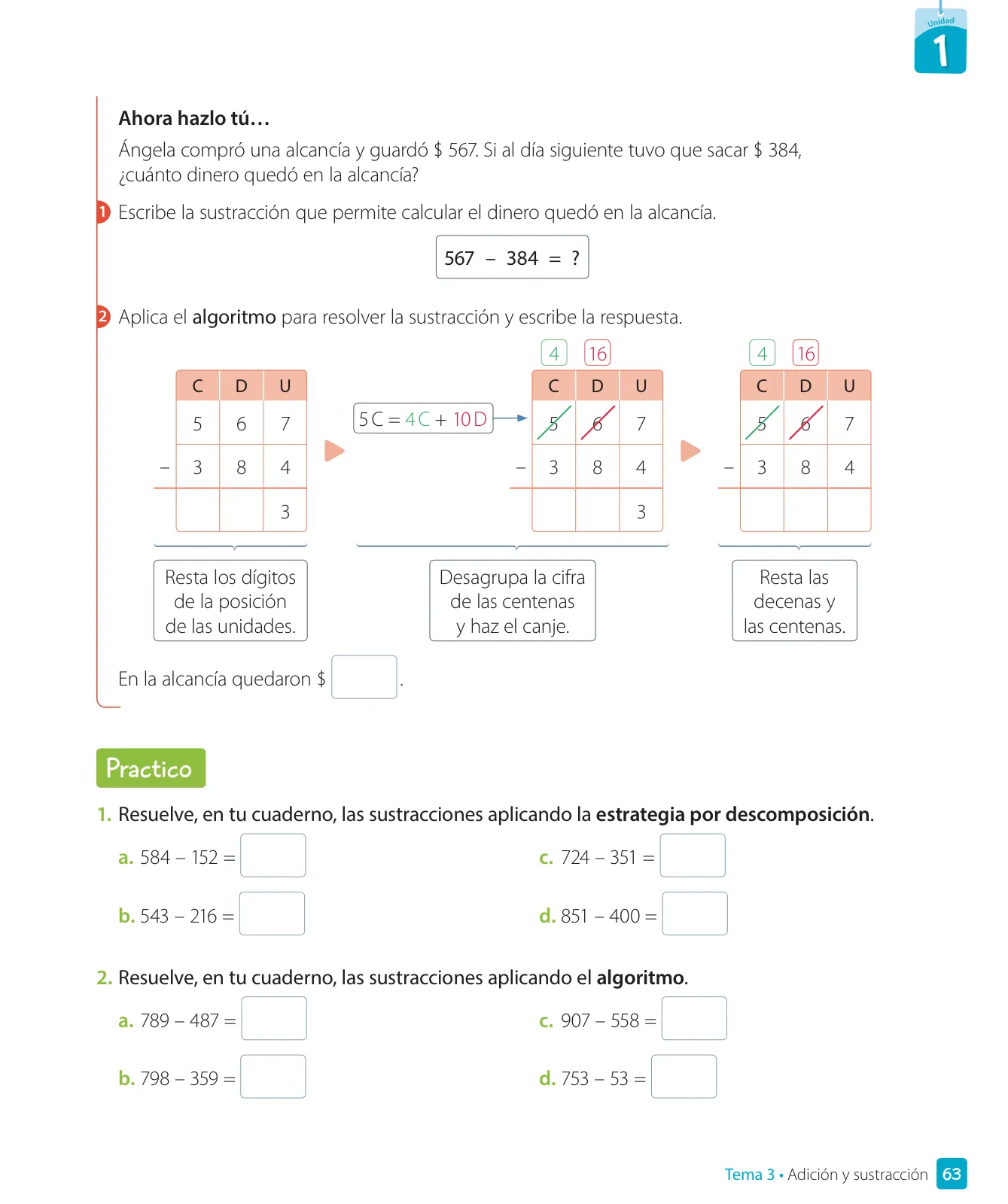 Miniatura página 65 de Matemática – Tercero Básico | Texto del Estudiante MINEDUC – Descargar PDF · 2024
