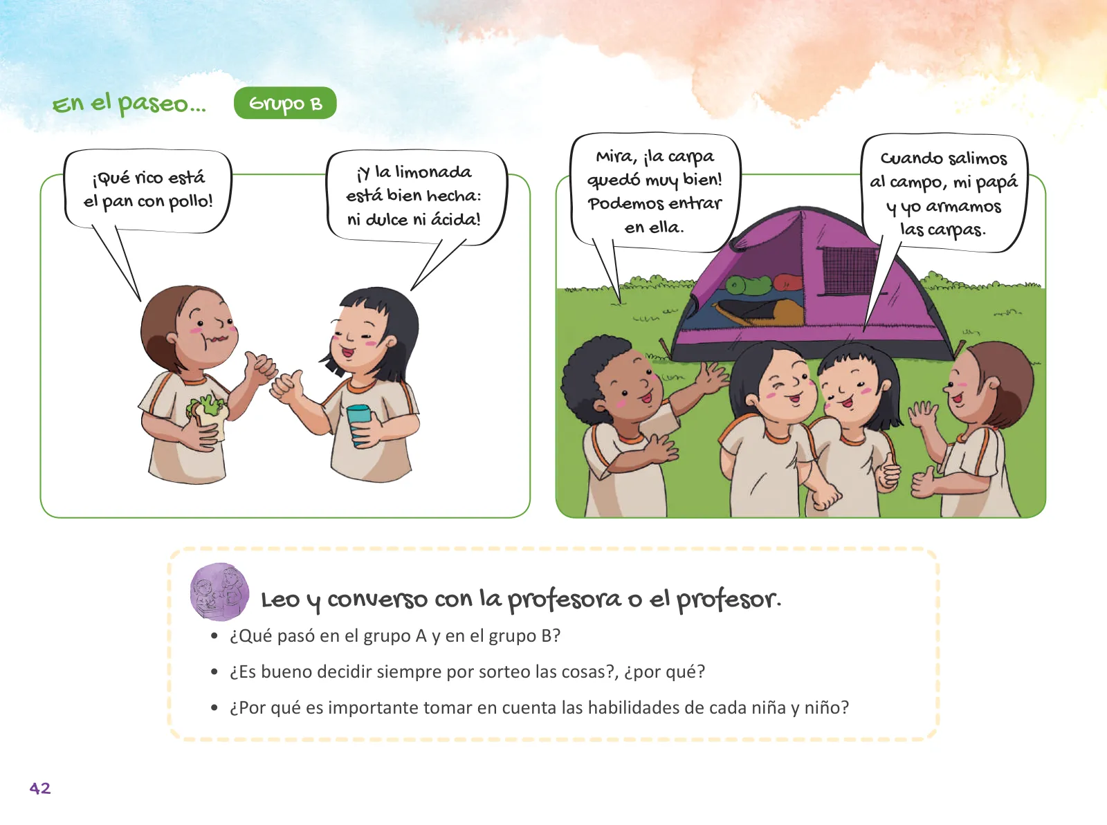 Miniatura página 44 de Cuadernillo de Tutoría Segundo Grado Educación Primaria 2019 · 2019