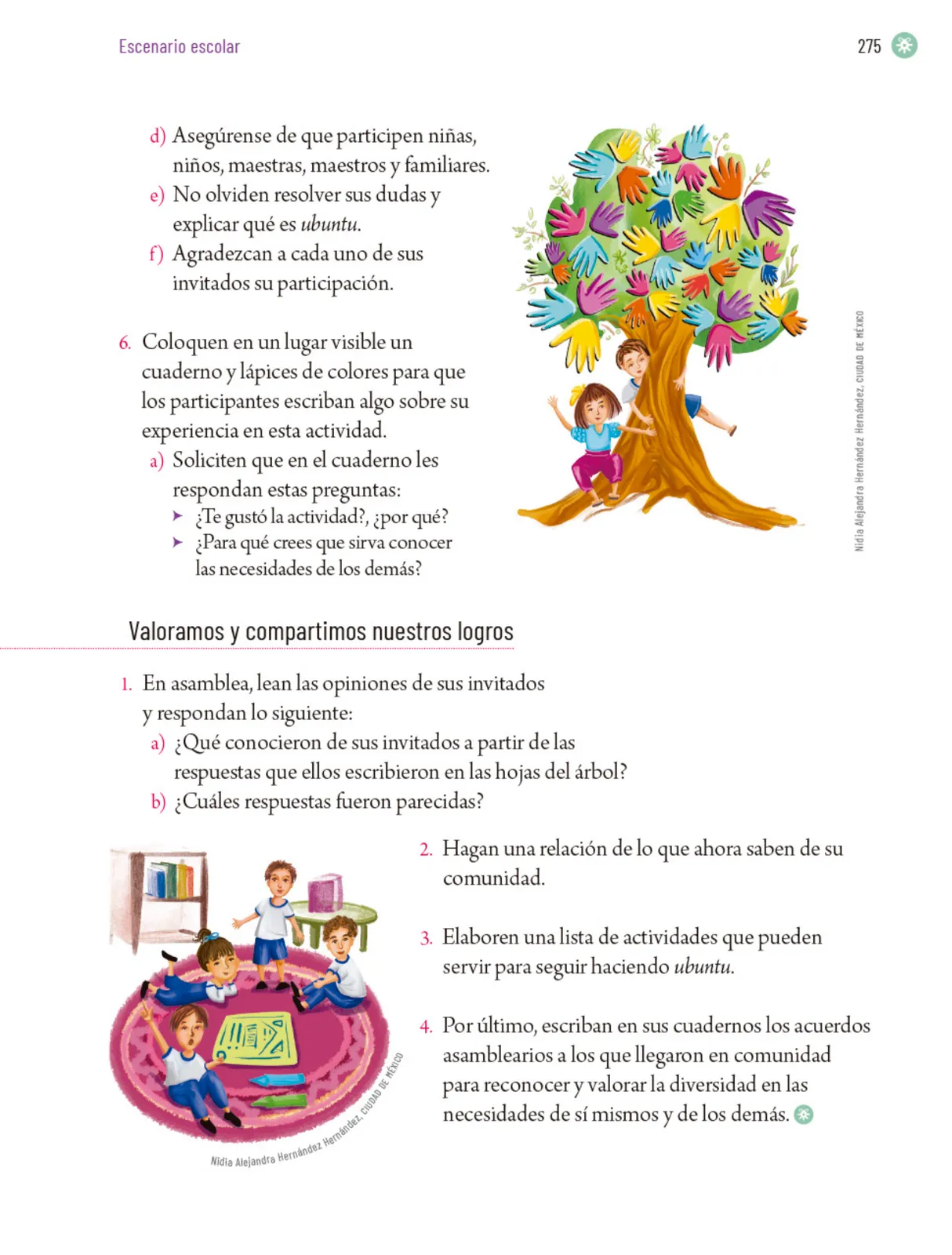 Página 278 de Proyectos Escolares. Libro de Educación Primaria Grado 5° Ciclo Escolar 2025 - 2026