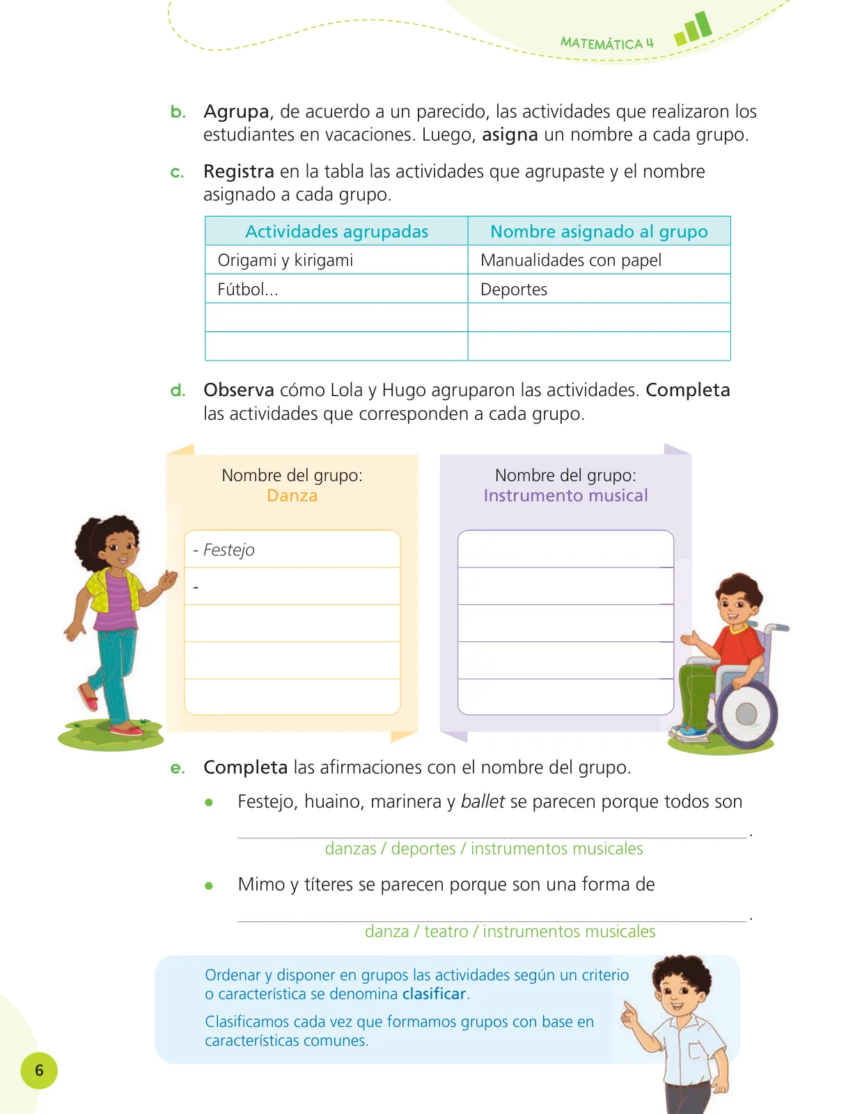 Página 8 de Cuadernillo de Matemática 4, cuarto grado de Primaria · 2023