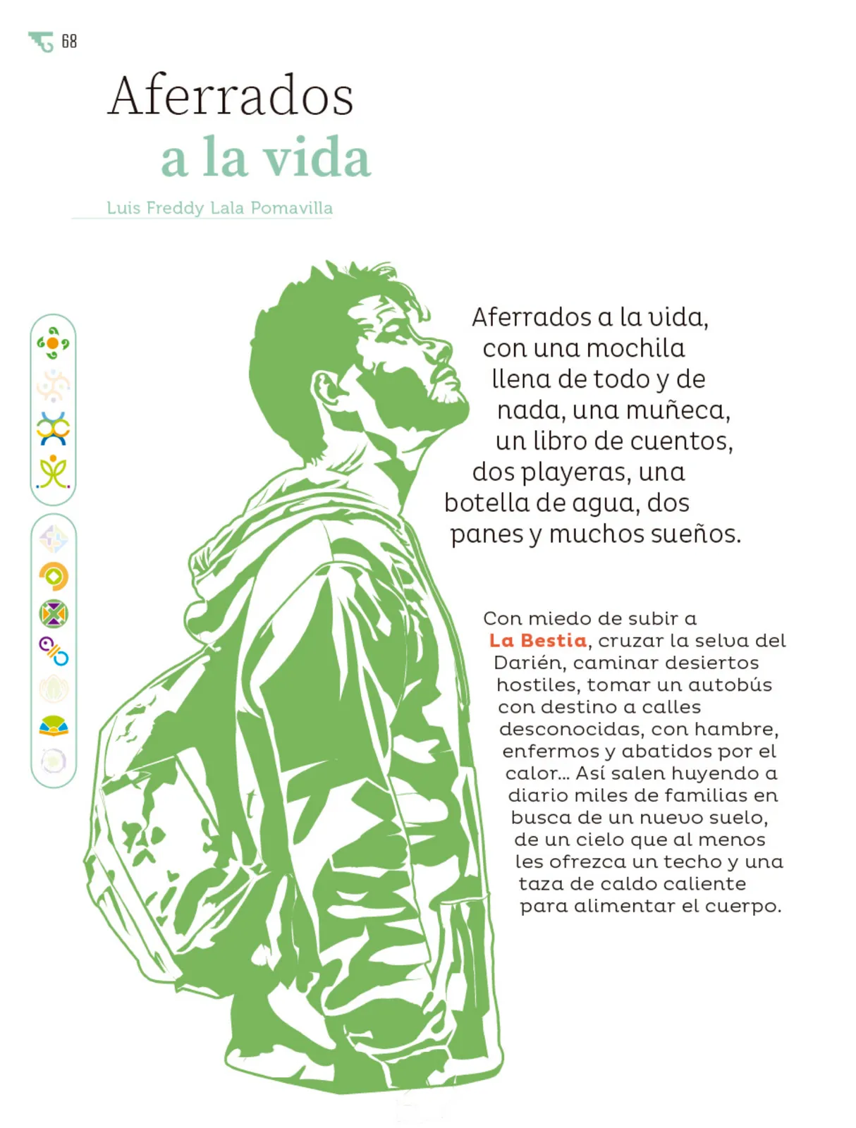 Página 69 de Múltiples lenguajes. Libro de Educación Primaria Grado 6° Ciclo Escolar 2025 - 2026