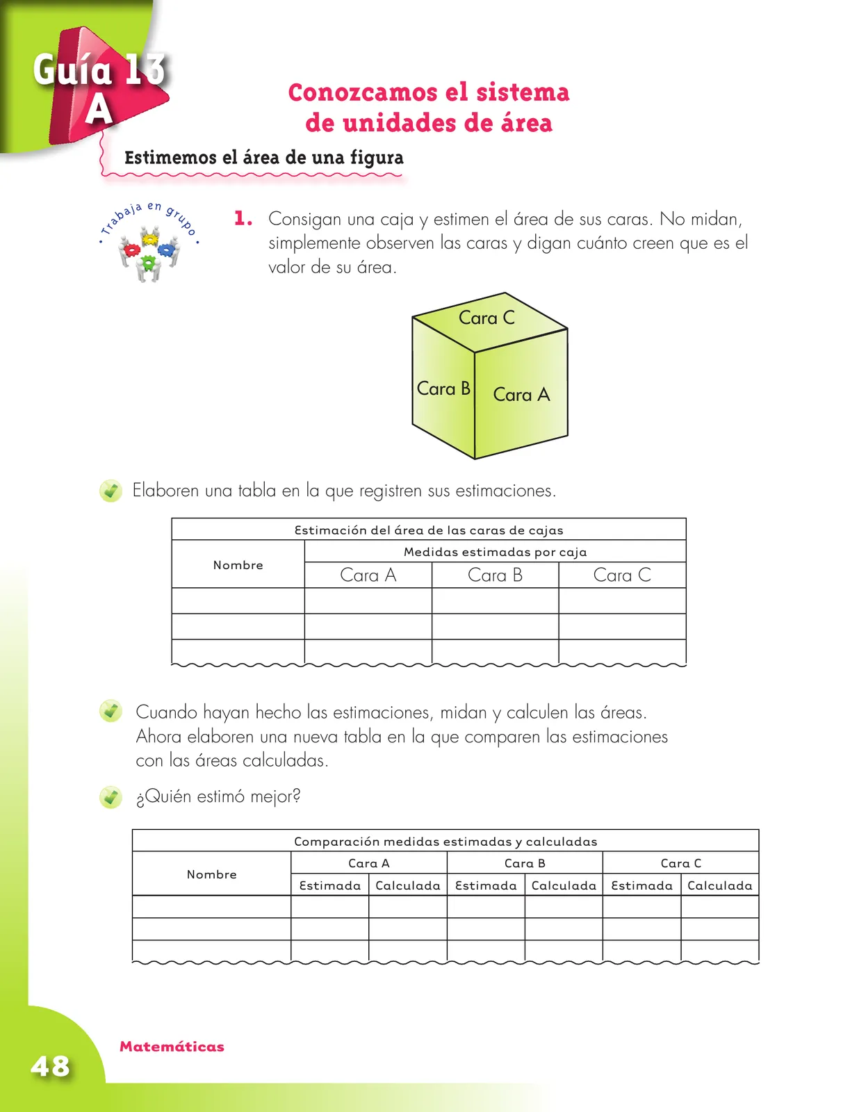 Miniatura página 48 de Matematica 4° · Cartilla 02