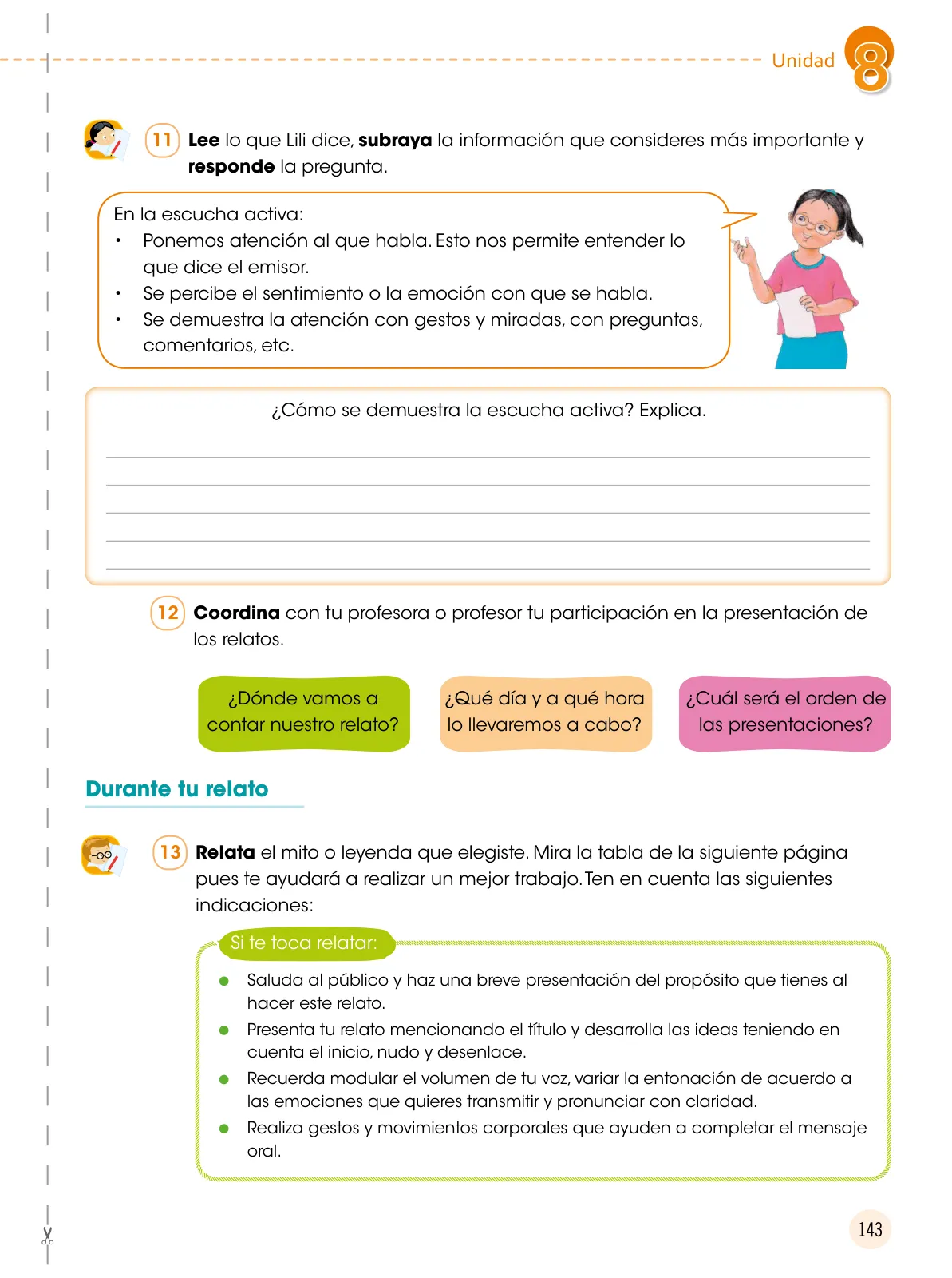 Página 144 de Comunicación 5 : cuaderno de trabajo para quinto grado de Educación Primaria 2019 · 2019