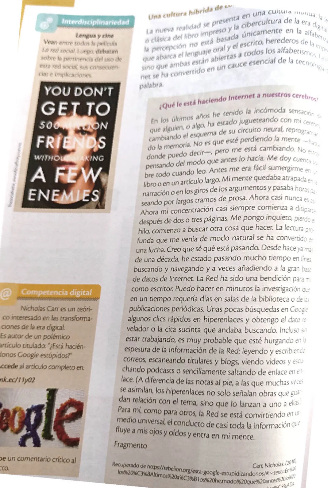 Miniatura página 19 de Lengua y Literatura 1 BGU · 2024