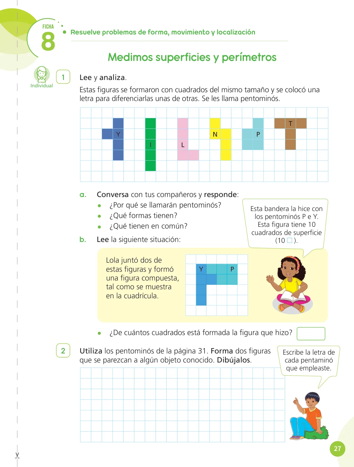 Página 29 de Cuadernillo de Matemática 5, quinto grado de Primaria · 2023