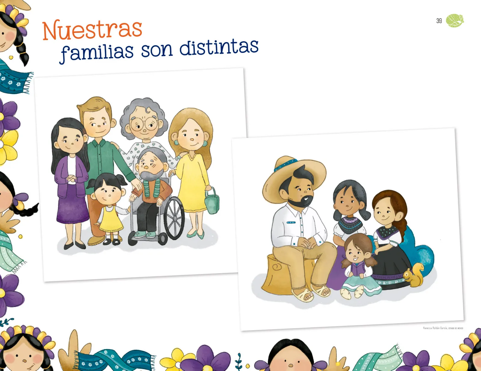 Miniatura página 40 de Explorar e imaginar con mi libro de Preescolar.   Libro de Educación Preescolar Grado 1°  Ciclo Escolar 2025 - 2026