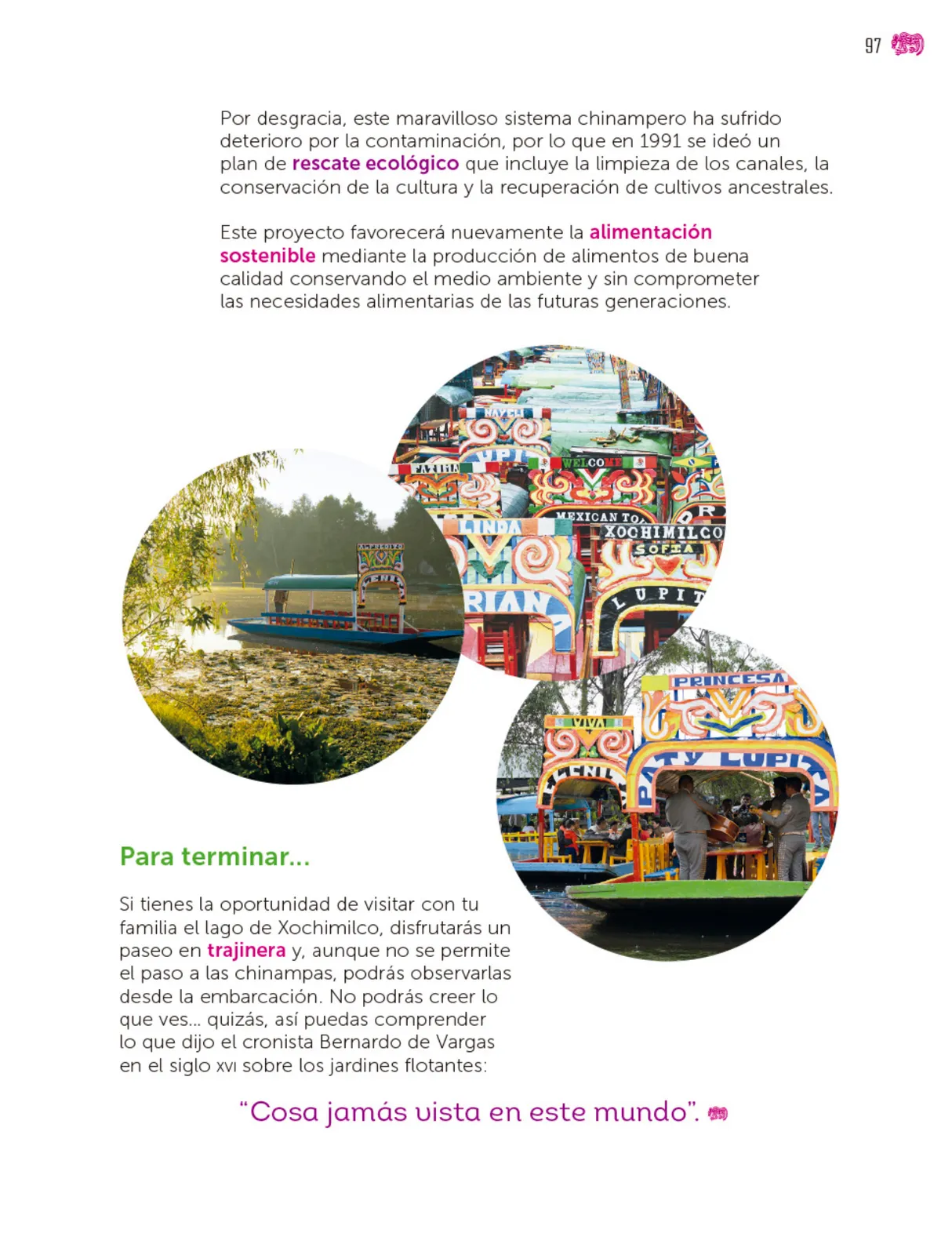 Miniatura página 98 de Colección Sk´asolil. Múltiples lenguajes.   Libro de Educación Secundaria Grado 2°  Ciclo Escolar 2025 - 2026