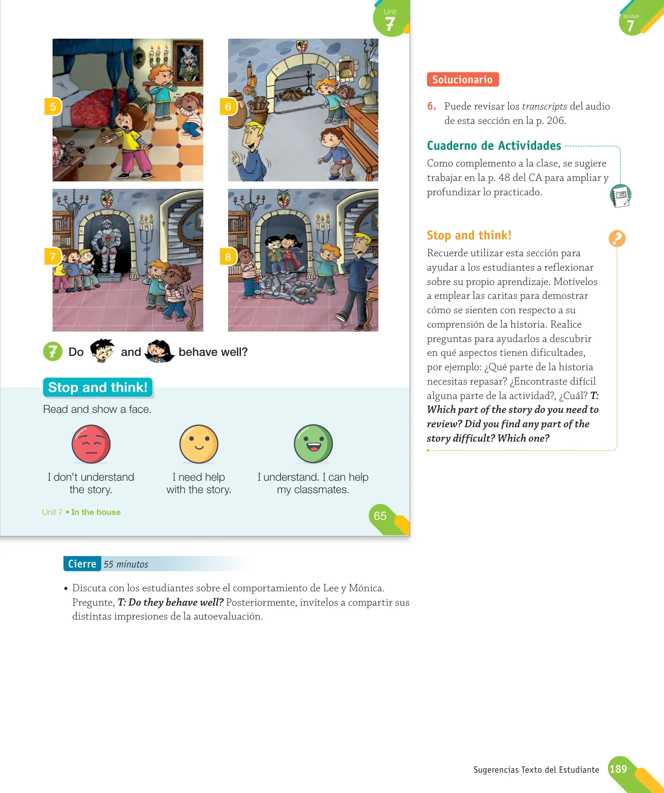 Miniatura página 73 de Inglés – Primero Básico | Student’s Book MINEDUC – Descargar PDF · 2024