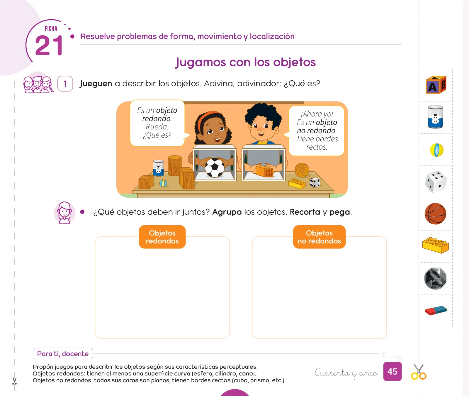 Miniatura página 47 de Cuadernillo de Matemática 1. Primer grado de Primaria · 2024