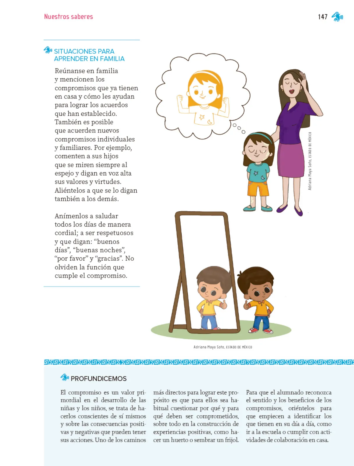 Página 148 de Nuestros saberes: Libro para alumnos, maestros y familia. Libro de Educación Primaria Grado 1° Ciclo Escolar 2025 - 2026