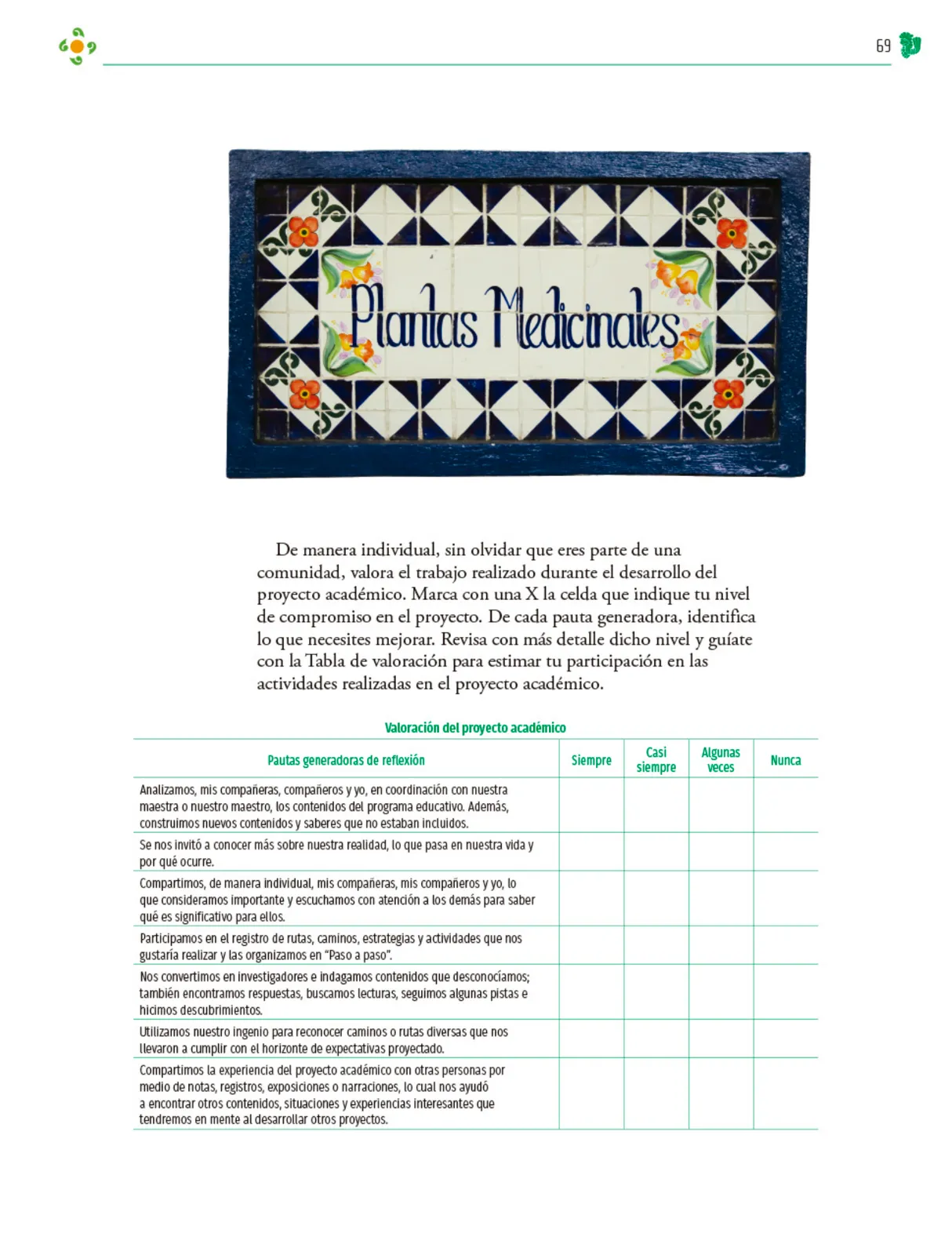 Miniatura página 70 de Colección Sk´asolil. Nuestro libro de Proyectos.  Tomo III.  Libro de Educación Telesecundaria Grado 2°  Ciclo Escolar 2025 - 2026