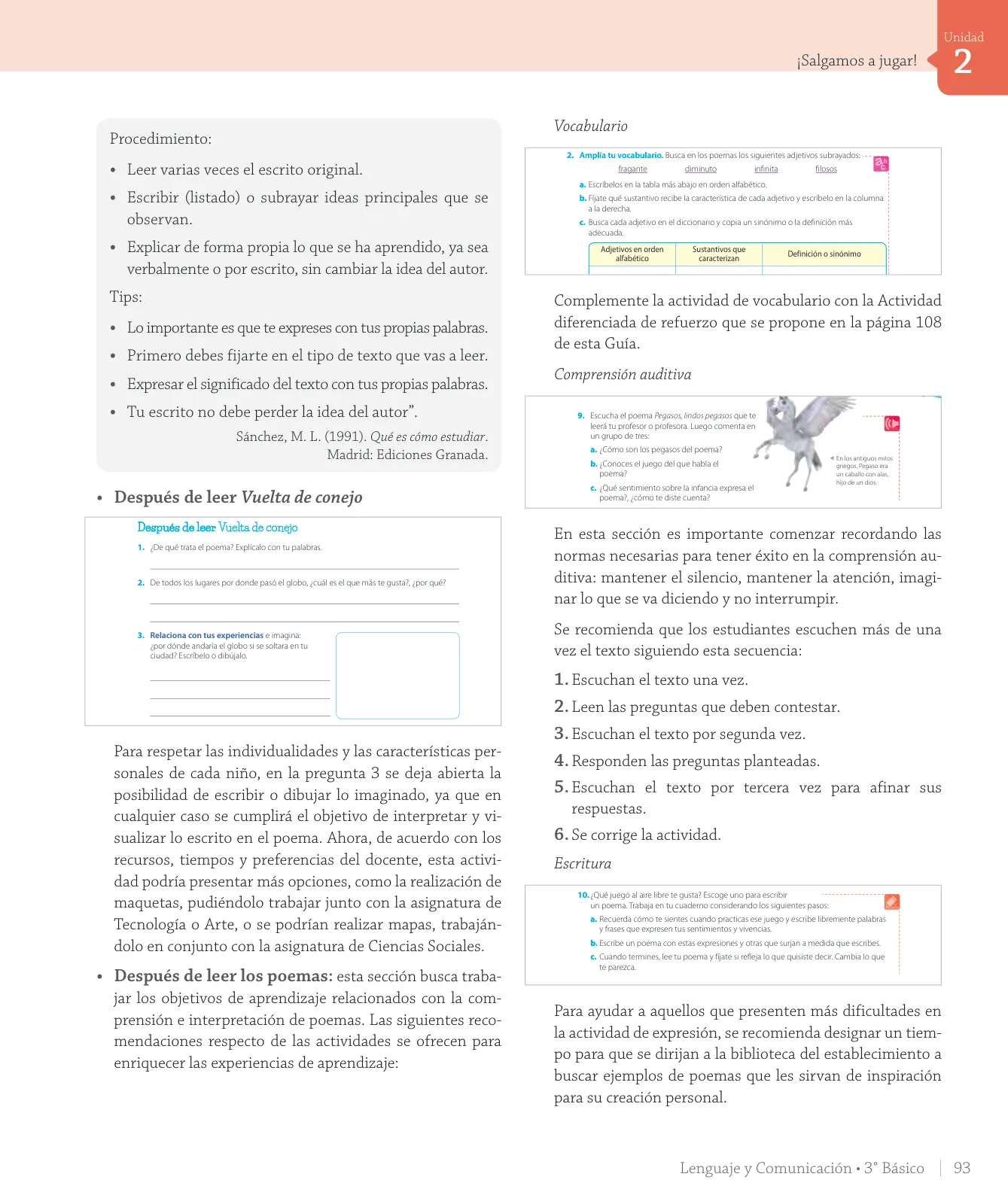 Miniatura página 135 de Lenguaje y Comunicación – Tercero Básico | Texto del Estudiante MINEDUC – Descargar PDF · 2024