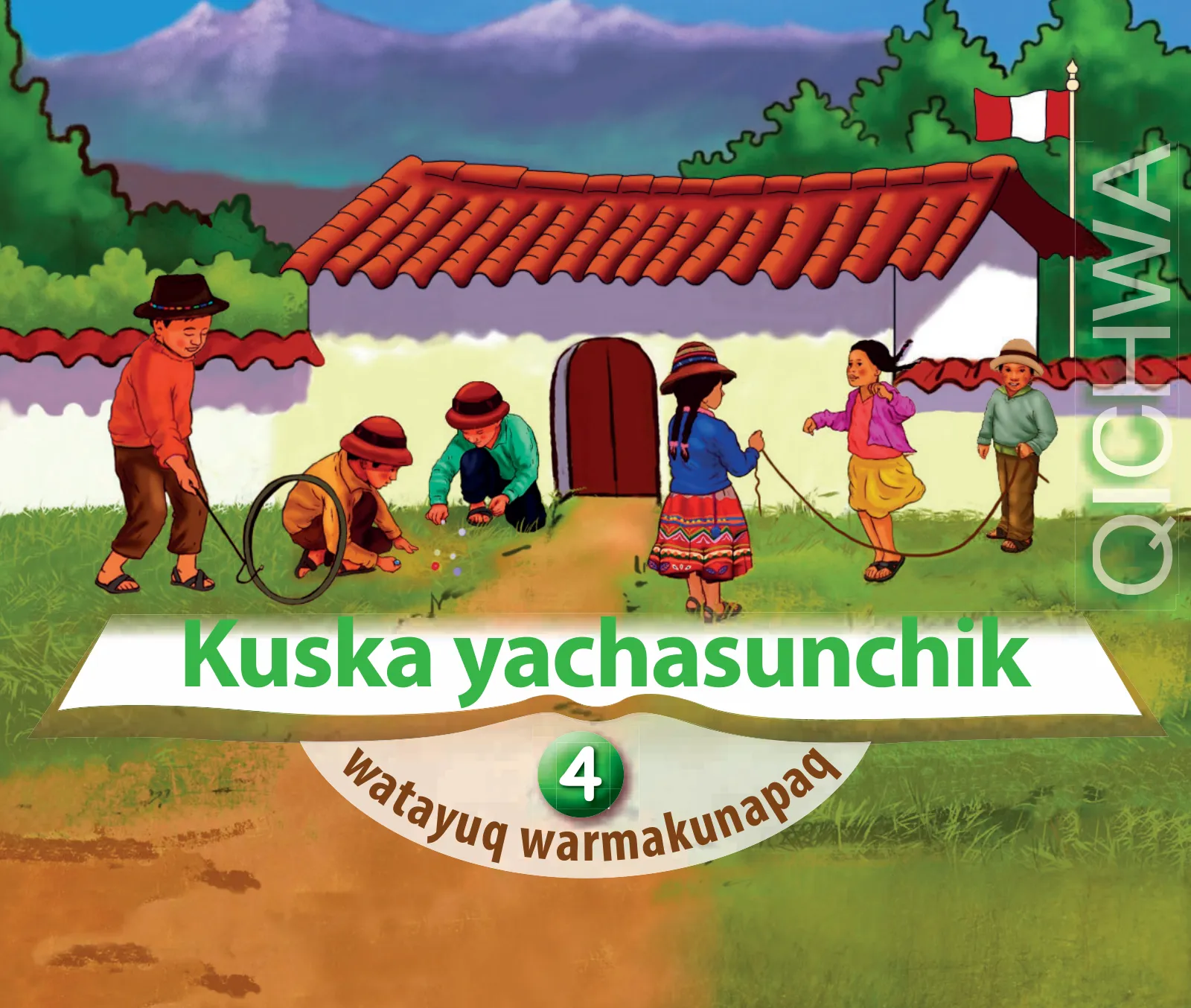 Página 3 de Kuska yachasunchik : cuaderno de trabajo y folder - inicial 4 años - Quechua chanka · 2020