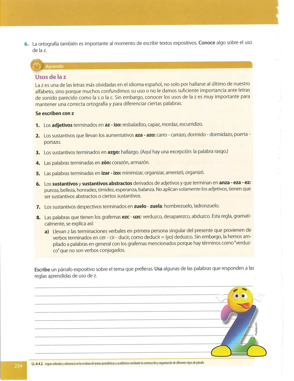 Página 234 de Lengua Y Literatura · 8 EGB · 2025