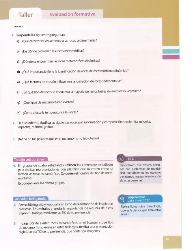 Página 100 de Ciencias Naturales 10° · 2025