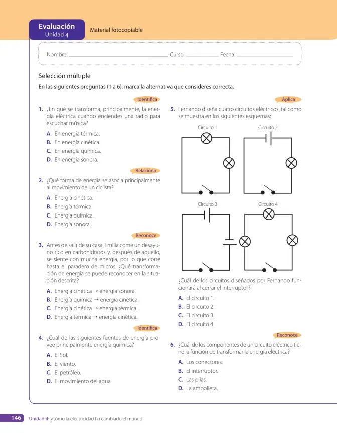 Página 126 de Libro de Ciencias Naturales – Quinto Básico | Texto del Estudiante MINEDUC – Descargar PDF · 2024