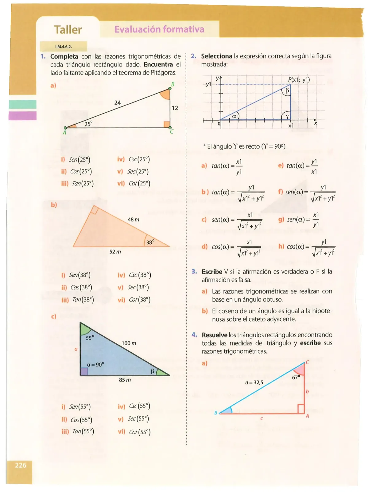 Miniatura página 226 de Matematica · 10 EGB · 2025