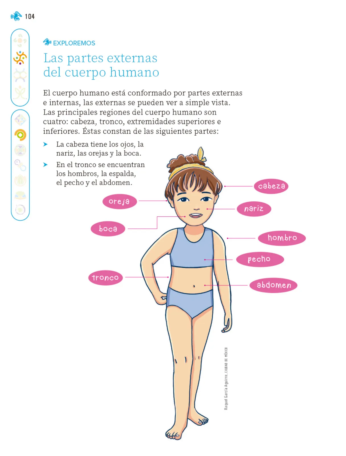 Miniatura página 105 de Nuestros saberes: Libro para alumnos, maestros y familia.   Libro de Educación Primaria Grado 1°  Ciclo Escolar 2025 - 2026