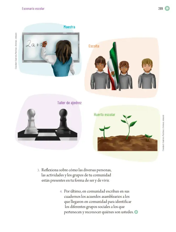 Página 292 de Proyectos Escolares. Libro de Educación Primaria Grado 6° Ciclo Escolar 2025 - 2026