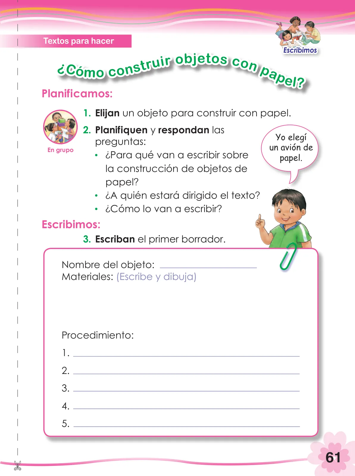 Página 63 de Comunicación 2 : cuaderno de trabajo para segundo grado de Educación Primaria 2019 · 2019