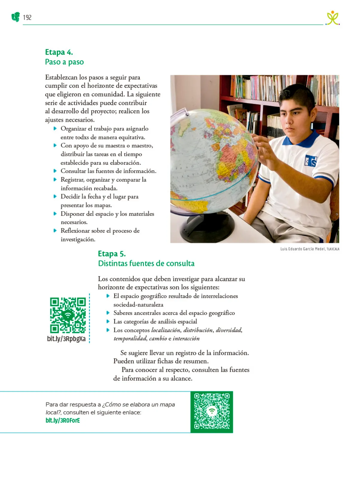Página 193 de Colección Ximhai. Nuestro libro de Proyectos. Tomo I. Libro de Educación Telesecundaria Grado 1° Ciclo Escolar 2025 - 2026