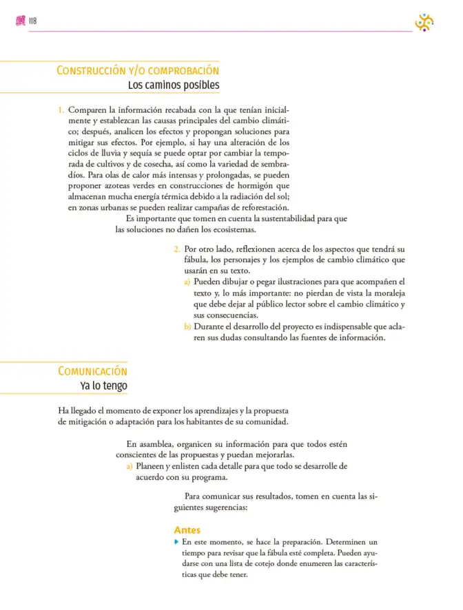 Página 119 de Colección Sk´asolil. Nuestro libro de proyectos. Libro de Educación Secundaria Grado 2° Ciclo Escolar 2025 - 2026